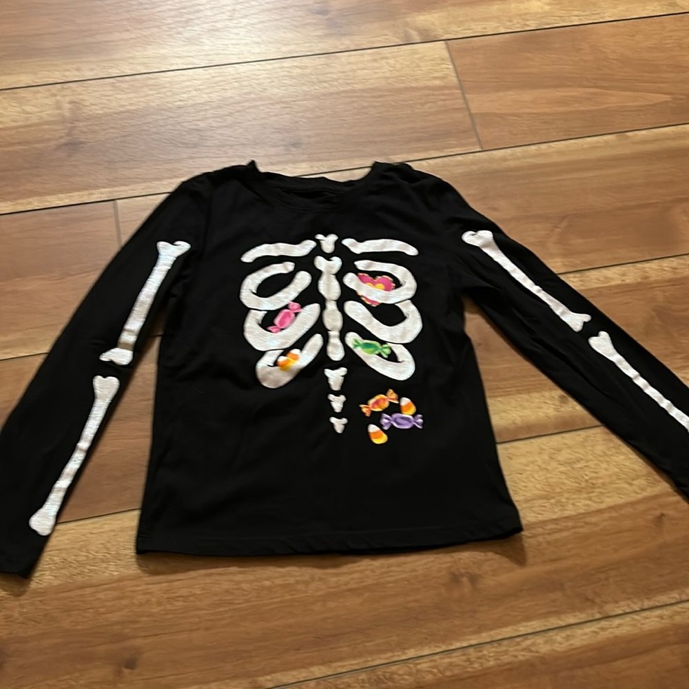 Skeleton candy longsleeve t shirt